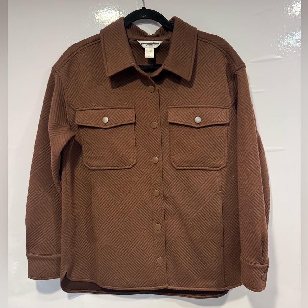 Brown Quilted Christopher and‎ Bankd Heavyweight Jacket